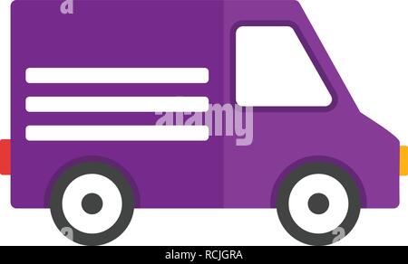 Vector Van Icon Stock Vector
