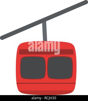 Vector Chair lift Icon Stock Vector