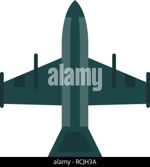 Vector Fighter Jet Icon Stock Vector