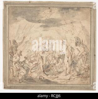 Allegory of the Battle at Selimbar (October 28, 1599) Stock Photo