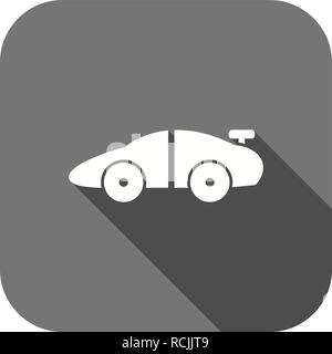 Vector Sports Car Icon Stock Vector