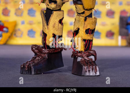 Five Nights at Freddy's cosplay at Comic Con London Stock Photo - Alamy