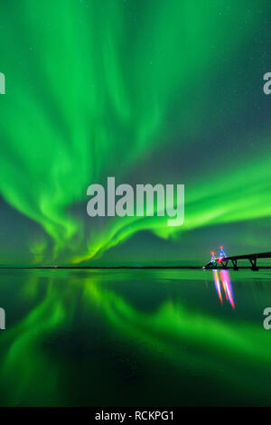 It is beautiful night scenes of Bridge in Hong Kong Stock Photo - Alamy