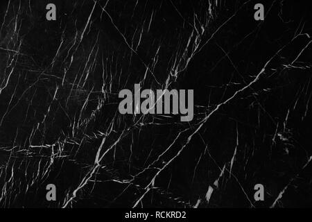Awesome background of black natural stone marble with a white pattern called Black Majesty. Stock Photo