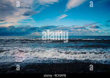 Background shot of aqua sea wate Stock Photo