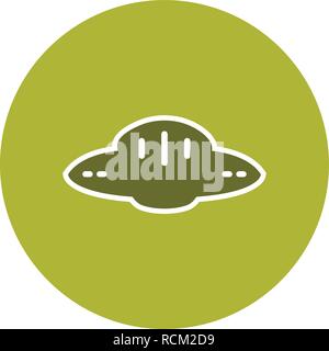 Vector Ufo Icon Stock Vector