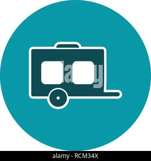 Vector Wagon Icon Stock Vector