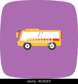 Vector Bus Icon Stock Vector
