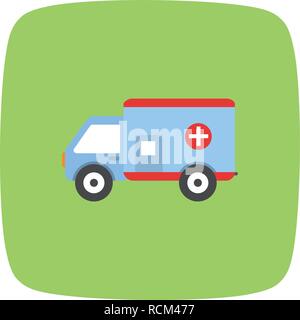 Vector Ambulance Icon Stock Vector