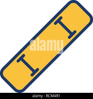 Vector Skate Board Icon Stock Vector