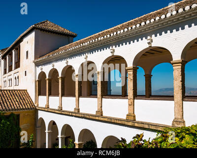 Generalife Palace, Alhambra Palace, Granada, Andalusia, Spain Stock Photo