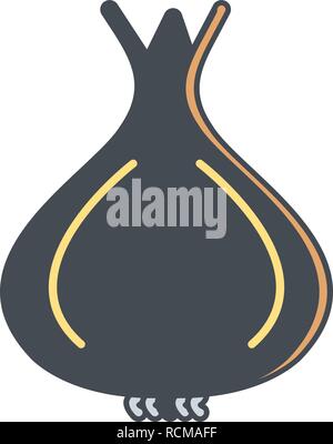 Vector Onion Icon Stock Vector