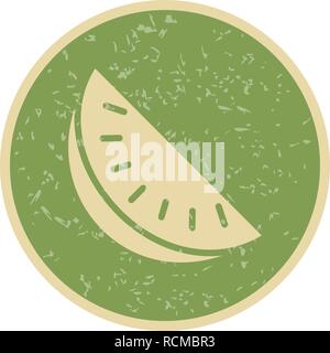 Vector Watermelon Icon Stock Vector