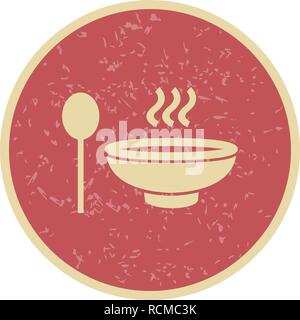 Vector Soup Icon Stock Vector