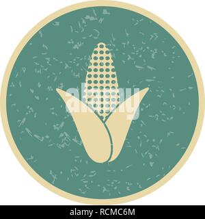 Vector Corn Icon Stock Vector