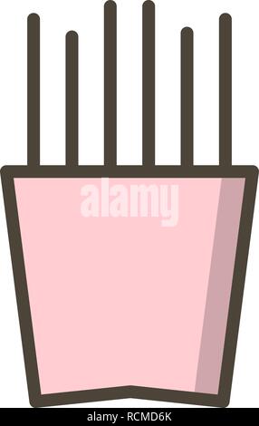 Vector French Fries Icon Stock Vector