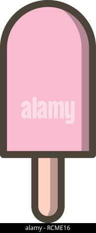 Vector Icecream Icon Stock Vector