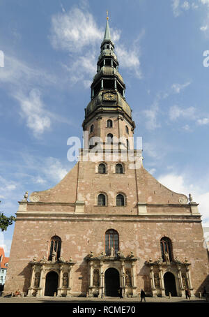 St. Peter's Church, Riga, Latvia Stock Photo