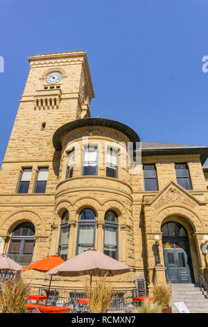 Museum of Art in old post office, downtown San Jose, Silicon Valley, California Stock Photo