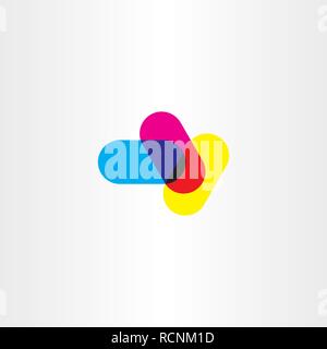 Vector logo CMYK, Printing Stock Vector Image & Art - Alamy