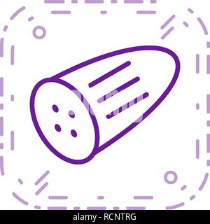 Vector Cucumber Icon Stock Vector