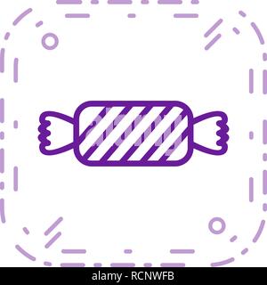 Vector Candy Icon Stock Vector