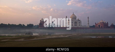 Taj Mahal  early morning view Stock Photo