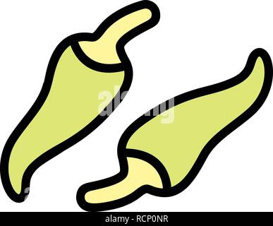 Vector Pepper Icon Stock Vector