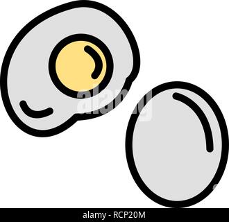 Vector Egg Icon Stock Vector