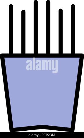 Vector French Fries Icon Stock Vector