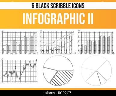 Black pictograms / icons on infographic. This icon set is perfect for creative people and designers who need the issue of statistics in their graphic  Stock Vector