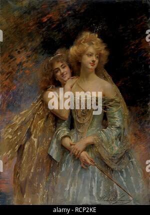 The fairies. Museum: Musée des Beaux-Arts, Sens. Author: Lemaire, Madeleine Jeanne. Stock Photo