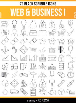 Black pictograms / icons on Business. This icon set is perfect for creative people and designers who need the topic of business in their graphic desig Stock Vector