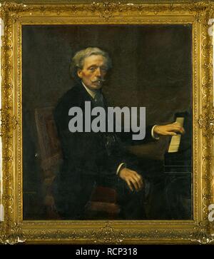 Portrait of Louis Diemer ( 1843 - 1919 ) musician , pianist , composer ...