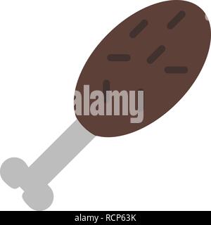 Vector Chicken Icon Stock Vector