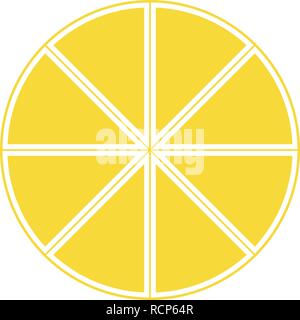 Vector Lemon Icon Stock Vector