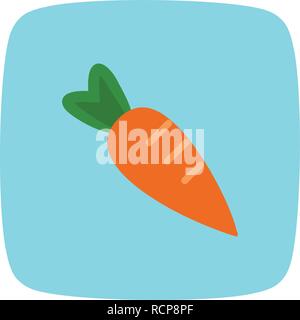Vector Carrot Icon Stock Vector