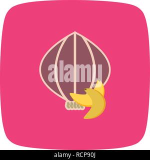 Vector Garlic Icon Stock Vector