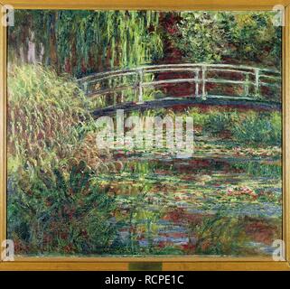 Le bassin aux nymphéas harmonie rose Claude Monet Stock Photo - Alamy