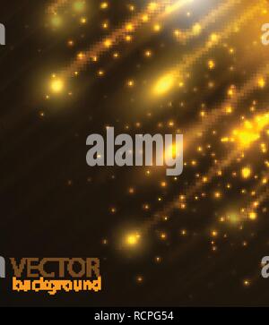 Lines composed of glowing backgrounds Stock Vector