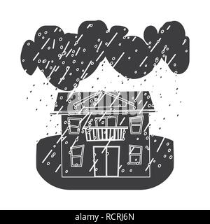 Vector design of calamity and crash sign. Collection of calamity and ...