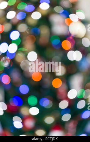 Colorful abstract , out of focus circles  of light Stock Photo