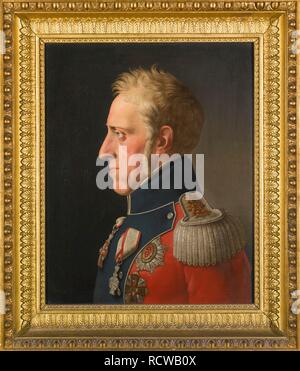 Portrait of Frederick VI of Denmark (1768-1839). Museum: PRIVATE COLLECTION. Author: Eckersberg, Christoffer-Wilhelm. Stock Photo