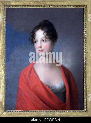 Grand Duchess Catherine Pavlovna of Russia (1788-1819). Museum: Ludwigsburg Palace. Author: TISCHBEIN, JOHANN FRIEDRICH AUGUST. Stock Photo