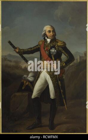 Eugène Louis Charpentier - Portrait of Jean-Baptiste, Count Jourdan marshal  of the Empire Stock Photo - Alamy