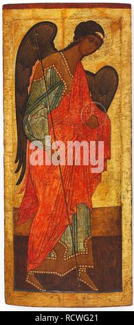 Saint Michael the Archangel. Museum: PRIVATE COLLECTION. Author: Russian icon. Stock Photo