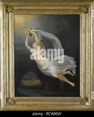 Iris Carrying the Water of the River Styx to Olympus. Museum: PRIVATE COLLECTION. Author: Head, Guy, (Copy after). Stock Photo
