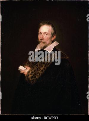 Portrait of Jan van der Wouwer (1576-1635). Museum: State A. Pushkin Museum of Fine Arts, Moscow. Author: Van Dyck, Anthony. Stock Photo