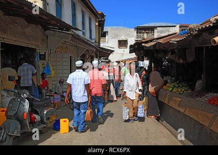 Street scene, Zanzibar, Tanzania, Africa Stock Photo