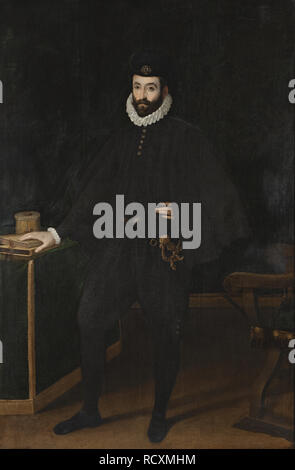 Portrait of Grand Duke of Tuscany Francesco I de' Medici (1541-1587). Museum: PRIVATE COLLECTION. Author: Anguissola, Sofonisba. Stock Photo